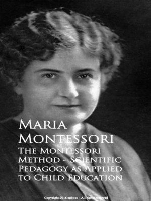 cover image of The Montessori Method